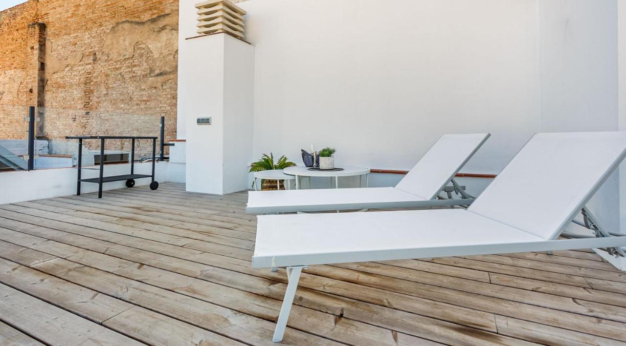 Apartamento Precioso Atico De Diseno, Gran Terraza De 35 M2 Y De 16 M2 Y Garaje En Pleno Centro Sevilla Exterior foto
